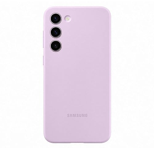 Samsung Silicone Smartphone Case EF-PS916 für Galaxy S23+, Handy-Hülle, Silikon, Kratzfest, Schlankes Design, Lavender