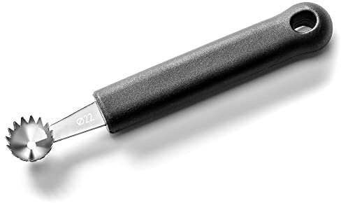 Forgast Tomatskal 15,5 cm | Rostfritt stål Kontorskniv | Fruktkniv, grönsaker, tomater Kniv för att skala potatisarna | Trähandtag | Kökskal