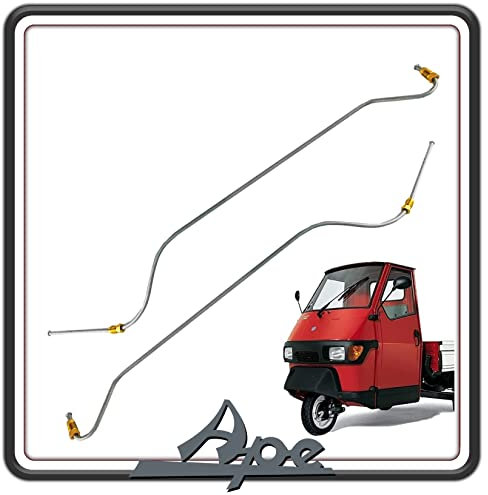 KIT 2 TUBO TUBAZIONE TUBI FRENO FRENI LATO DESTRO E SINISTRO PER PIAGGIO APE 50 ORIGINALE PIAGGIO.
