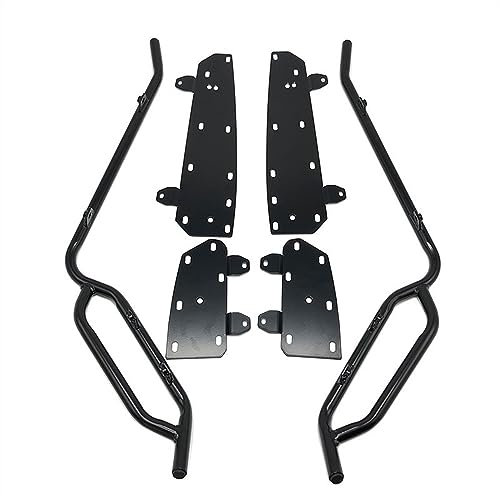 Für Honda Forza 350 NSS350 2021-2023 Forza 125 2022 Motorrad Stahl Sturzbügel Motorschutz Stoßstange Rahmenschutz (Farbe : Schwarz)