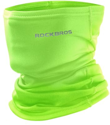 ROCKBROS Braga Cuello Moto Calentador de Cuello Térmica Pasamontañas de Invierno para Hombres Mujeres Bufanda de Ciclismo Esquí Senderismo Correr Deportes al Aire Libre