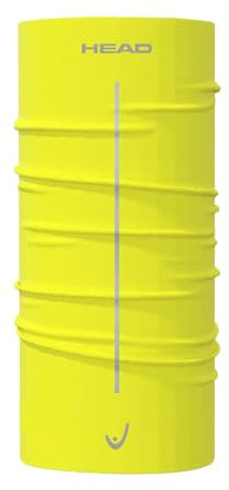 HEAD Original Tube Reflector, Multifunktionstuch Unisex Schlauchschal Herren Damen Winddicht Skifahren Radfahren Schlauchtuch Tube Reflector Schlauchtuch (Erwachsene, Neon Yellow)
