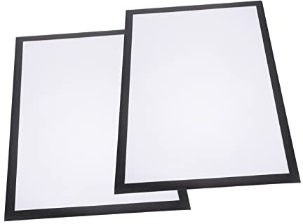 Alipis Magnetische Bilderrahmen 2 Halterungen Magnetische Displayrahmen Für Die Heimdekoration Diamant