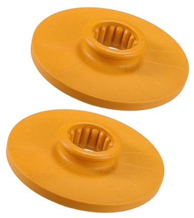 Hihaha 13330714 - Tope de suspensión para Chevrolet Cruze 2014-2015, coche, goma, 2 unidades, color amarillo