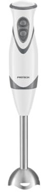Pritech Stabmixer, 300 W, abnehmbarer Stab, Klingen aus Edelstahl, leistungsstark, spritzwassergeschützt, Babynahrung, Rein, Suppe, Saucen, Schneebesen, BPA-frei