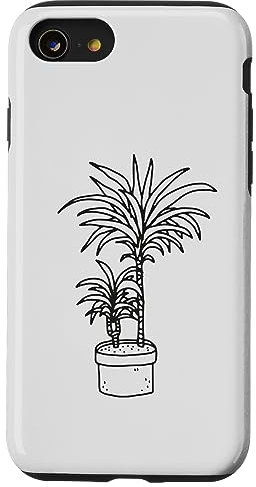 Dragon Tree Dracaena Yucca Palm Lily Case for iPhone SE (2020) / 7 / 8
