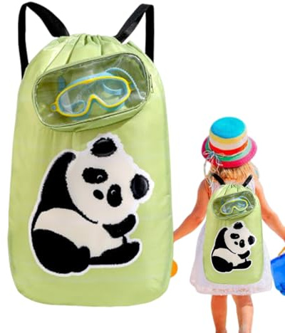 Genérico Bolso de Playa Infantil - Mochila para Piscina y Natación | Impermeable Ligera Gran Capacidad Almacenamiento Equipamiento Juguetes