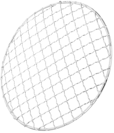 Grille de Barbecue Ronde en Acier Inoxydable, Robuste, for Four électrique à Charbon, feu Camp extérieur