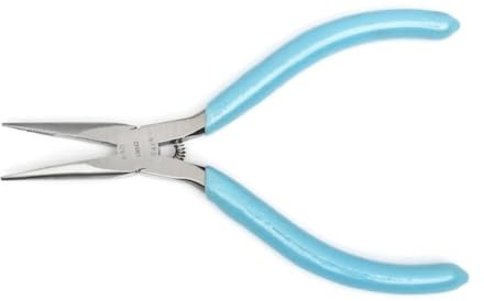 Weller LN542N Xcelite Thin Fine Point Long Nose Plier with Green Cushion Grip Handle