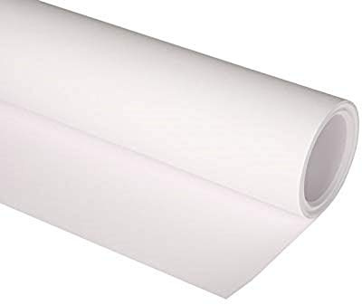 Clairefontaine 975733C - Rolle Zeichenpapier Paint'On 10mx1m30 250g, Weiß glatt