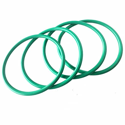 FKM Grünes Fluor-Gummi-O-Ring, hochtemperaturbeständiges Dichtungsring-Sortiment, für Lager, Pumpen, Straßenwalzen, Wasserleitungen, Ventile O-Ringe, 71 x 2 mm (50 Stück in einer Tasche)