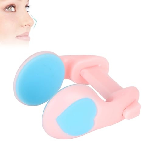 Naso Shaper Lifter Clip Naso Sicurezza Silicone Naso Ponte Raddrizzatore Correttore Naso Dispositivo Dimagrante per Naso Largo Storto Donne Beauty Up Strumento di Sollevamento(rosa)