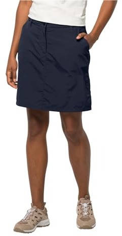 Jack Wolfskin Damen Kalahari Skort W Rock, Night Blue, 36