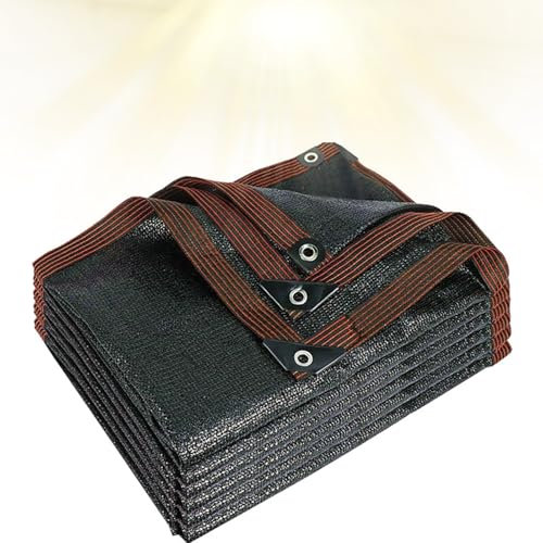 FIDSEJEONA Rete Ombreggiante Antistrappo per Giardino e Serra 6x10m, Telo Ombreggiante Occhiellato per Balcone e Terrazza, Panno Ombra Traspirante per Protezione Solare