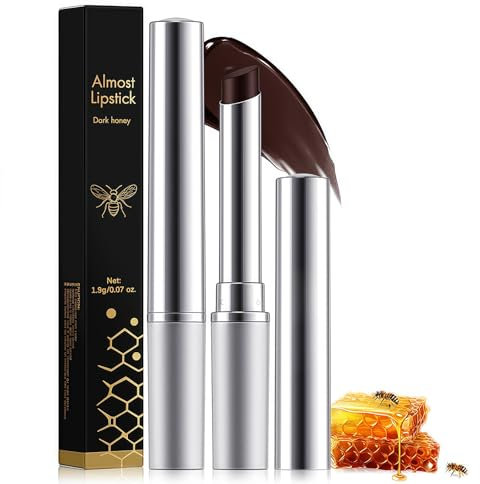 Black Honey Hydrating Tinted Lip Balm - with Black Cherry Tint Lipstick, Nourishing Lip Care for Dry Lips, Rich in Nourishing Ingredients, Suitable for Daily Use, 1pcs