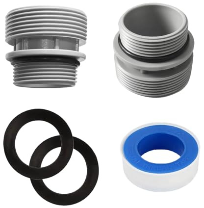 SIGANDG Poolschlauch Adapter Set,4560 Pool Adapter Hose Konversionskit