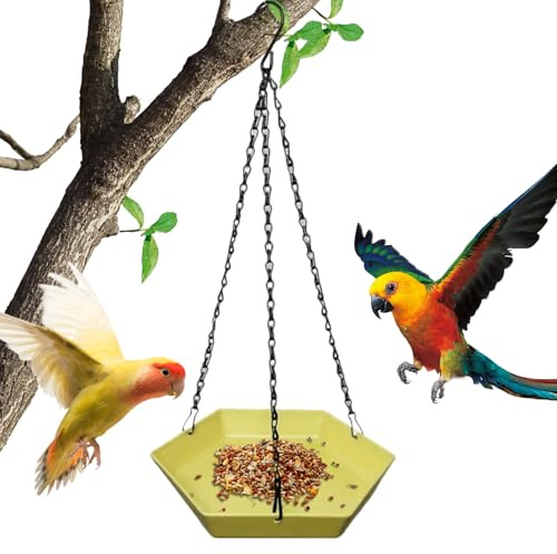 Vogelhäuschen zum Aufhängen im Freien | Vogelbad zum Aufhängen, Dekoration für Garten, Rasen, Park, Deck, Hinterhof, Terrasse, Vogelbeobachtung,