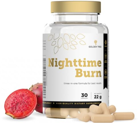 Golden Tree Nighttime Burn – Fibre Capsules, 30 Vegan Capsules