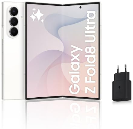 Samsung Galaxy Z Fold8 Ultra Smartphone Pliable, 256 Go, Blanc