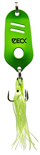 Zeck Blinker zum Wallerfischen - Blinker Jörg Octo Spoon - Green - 45g