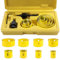 SHEENO 11Pcs Kit Scies Cloches bi-métal en Acier Carbone 19-64mm Scie Cloche Coffret pour Bois, Plaque de Plâtre et Plaques de Plâtre