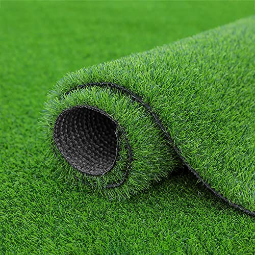 WXZX Kunstrasenteppich Outdoor, Artificial Grass, Kunstrasen Grün Rasenteppich Gras Fußmatte Kunstrasen Gras Fußmatte Matte Künstlicher Rasen Für Garten Balkone Terrassen (Size : 6Feet x 30Feet)