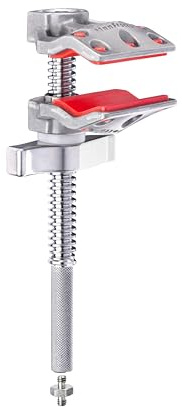 Manfrotto Schraubstockklemme, Micro-Ende, 5,1 cm, Grau