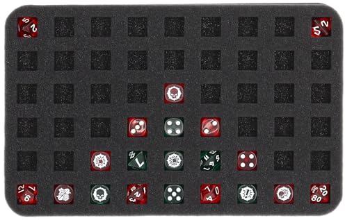 Feldherr HS025A004 Schaumstoffeinlage kompatibel mit Blood Bowl - 54 Fächer