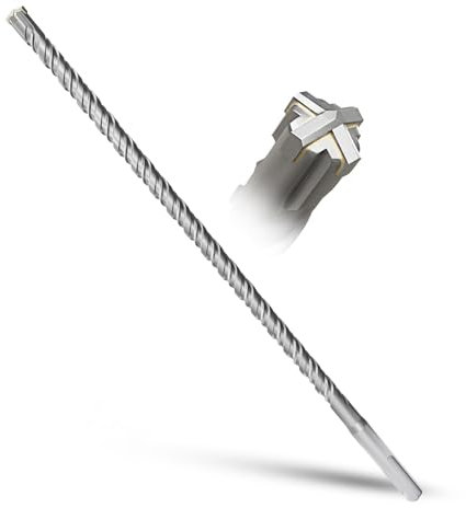 METOTY SDS Plus Bohrer 10mm×310mm，Steinbohrer,Hammerbohrer,Betonbohrer,Für Stein,Beton,Naturstein,Ziegelmauer