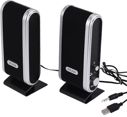 Wrtysully NEU 120W USB Power Desktop Computer Notebook Audio Lautsprecher 3.5Mm KopfhöReranschluss