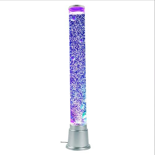 UEGFSIJRF Lámpara sensorial de Burbujas con Efecto ASMR for aliviar la ansiedad: Terapia de luz Relajante con Burbujas for la decoración Nocturna Infantil.(93CM)