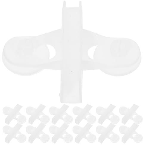 Abaodam 20pcs Aquarium Divider Suction Cup Clips for Fish Glass Holder Supports Tank Partition Isolation Clips for Stable Aquarium Separation