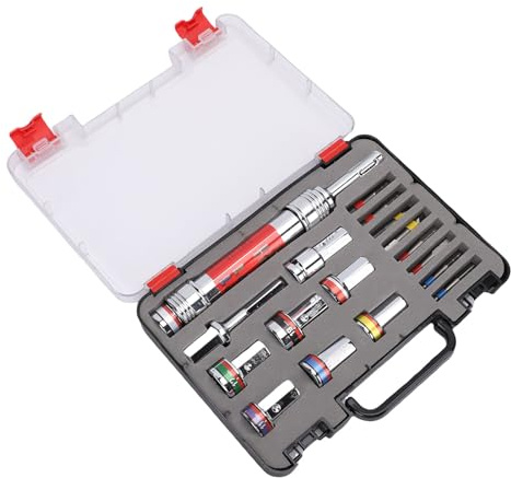 Jeanoko Jeu de Douilles et D'embouts, Extension de Perceuse à Percussion Durable pour L'installation de Meubles à Conducteur électrique