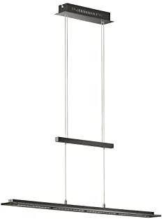 Fischer&Honsel Tenso TW Pendelleuchte, Metall, 20 W, sandschwarz |