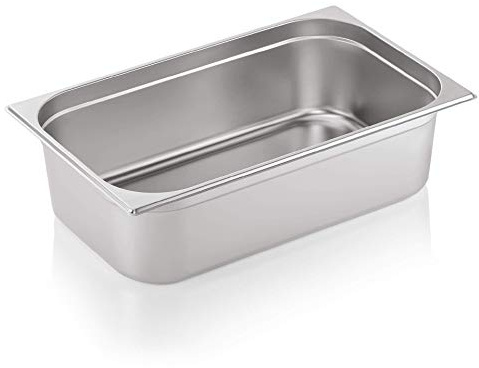 Gastronormbehälter -GN1/1- GN Behälter Container Gastronorm Pans aus Edelstahl, ideal als Sous Vide Behälter, Kombidämpfer, dampfgarer, Chafing dish einsätze, Bain Marie, verschiedene Größen