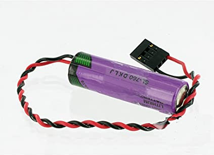 Pile Lithium 3.6V AA Tadiran SL760 + connecteur