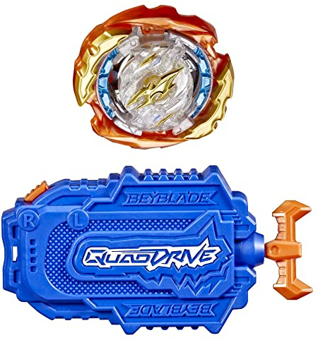 Beyblade Burst QuadDrive Cyclone Roktavor R7 Launcher Fury Set Battling Top Toy