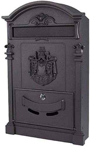 LSDRALOBBEB Cassetta della Posta da Parete Cassette Postali Chiusura dell'ufficio Commento Cassetta di deposito per Lettera di deposito 11,9X3,3X9,6In Cassetta di Posta per pacchi 1019