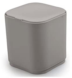 Kiamami Valentina - Poubelle de table en résine beige 1.2L