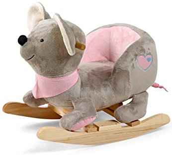 Sterntaler Schaukeltier Maus Mabel, Grau