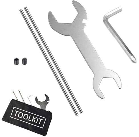 PRIORMAN Dance Pole Tool Kit, Portable Black Toolkit Bag for Static/Spinning Dance Pole Assembly & Removal
