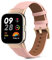 KeeFos Cinturino in Pelle Compatibile con Xiaomi Redmi Watch 3, Cinturino di Ricambio in Pelle per Xiaomi Redmi Watch 3 - Rosa