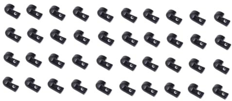 INOOMP 40stücke Kunststoff Bungee Haken Für Kanus Kajaks Und Ruderboote Robuste Bootszubehörteile Für Sicheres Angeln Und Rigging Im