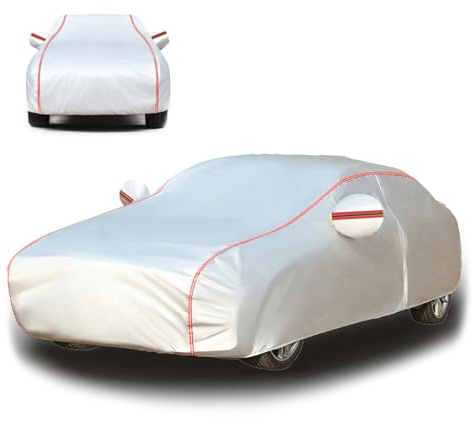 Car Cover Waterproof for Honda S2000 AP1 1999–2003, Car Cover Outdoor, Car Covers Waterproof Breathable Large, Sun And Rain Protection Car Covers, Customized All-weather Waterproof(Silver Red,Thick)