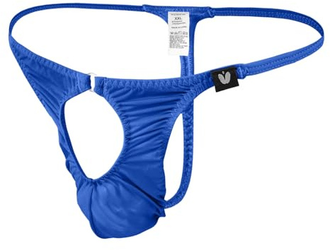 TNNRAO Tanga Hombre Sexy Ropa Erótica para Hombre Ropa Interior para Hombre Tanga Abierta en la Parte Delantera