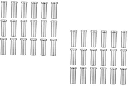 Angoily 100piezas Fundas Protectoras De Acero Inoxidable Para Cables Para Barandillas De Terrazas y Aplicaciones Interiores y Exteriores