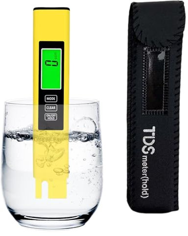 Bexdug Digitaler Wassertester, TDS -Meter digitaler Wassertester,Smart genaue Trinkwasserstester | Tragbares multifunktionales Labor-Multiparametermeter für Aquarium-Fischtankpool