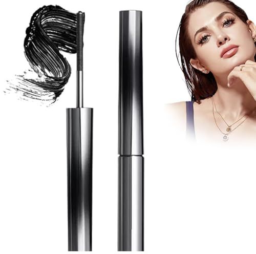 Faccelove'S Ironeye Mascara, Iron Eye Wand Mascara Facelove, Ironeye NatüRliche, VerläNgernde Und Pflegende, Long-Lasting And Smudge-Free, 3d Curling Eyelash Irons, Waterproof (Schwarz*1)