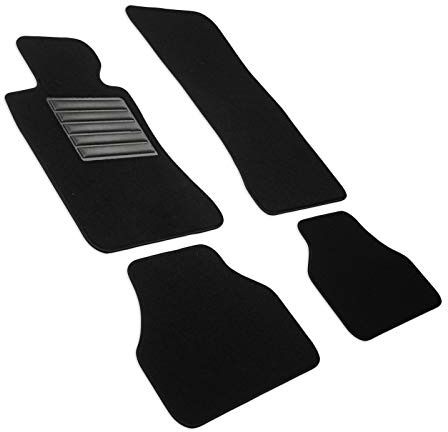 MDM SP-362 Fußmatten Velours Autoteppich passend für BMW 5er (E60) / Touring (E61) 07.2003>02.2010, black