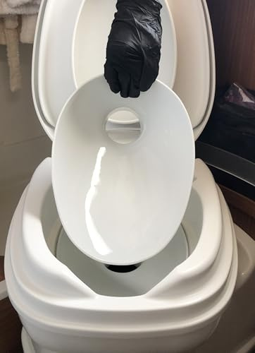 Twusch Porzellaneinsatz passend für Thetford Toiletten - Zubehör für Camping-Toiletten Wohnmobil Caravan Wohnwagen
